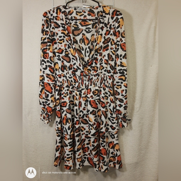 Paul Mark knee length dress women size Large - Picture 1 of 7